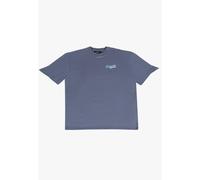 T-Shirt DROPSIZE "Dropsize HEAVY OVERSIZE ICE TEA T-SHIRT", Damen, Gr. XS, grau, 100% Baumwolle, bedruckt, oversize, Rundhals, Shirts T-Shirt (12468826-XS)