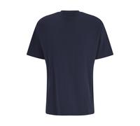 T-Shirt DROPSIZE "Dropsize Heavy Regular Fit T-Shirt", Damen, Gr. L, schwarz iris, 100% Baumwolle, bedruckt, oversize, Rundhals, Shirts T-Shirt (56854740-L) schwarz iris