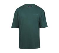 T-Shirt DROPSIZE "Dropsize Herren Heavy Overisze HD Print T-Shirt", Jungen, Gr. M, grün, 100% Baumwolle, bedruckt, oversize, Rundhals, Shirts T-Shirt (66082830-M) grün
