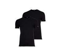 DSQUARED2 Herren T-Shirts, 2er Pack - Twin Pack T-Shirt, Rundhals-Ausschnitt, Cotton Stretch Schwarz M