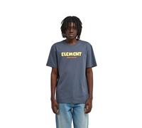 T-Shirt ELEMENT "Fluff", Herren, Gr. XS, blau (schwarz slate), Obermaterial: 100% Baumwolle., Shirts T-Shirt (37435045-XS) schwarz slate