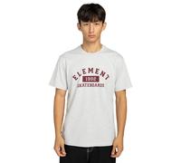 T-Shirt ELEMENT "Home Team", Herren, Gr. XS, mid grau heather, Obermaterial: 100% Walkfrottier;, Shirts T-Shirt (18427254-XS)