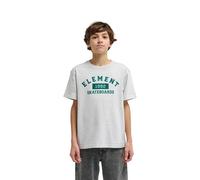 T-Shirt ELEMENT "Home Team", Jungen, Gr. 12(148-156cm), mid grau heather, Obermaterial: 100% Walkfrottier;, Shirts T-Shirt (42182861-12) mid grau heather