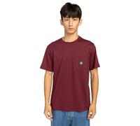 Element Icon Label Pocket T-Shirt zinfandel Herren Gr. M