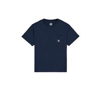 T-Shirt ELEMENT "Icon Labelcket", Kinder, Gr. 14(155-164cm), blau (eclipse navy), Obermaterial: 100% Baumwolle., Shirts T-Shirt (95998900-14) eclipse navy