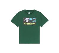 T-Shirt ELEMENT "Memory", Jungen, Gr. 12(148-156cm), grün (dunkelgrün), 100% Baumwolle, Shirts T-Shirt (20123935-12) dunkelgrün
