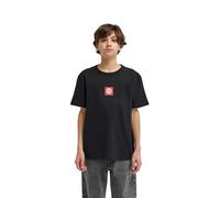 T-Shirt ELEMENT "Square Logo", Jungen, Gr. 10(140-148cm), schwarz (flint schwarz), Obermaterial: 100% Baumwolle., Shirts T-Shirt (50856247-10) flint schwarz
