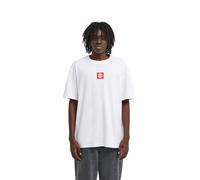 Element Square Logo T-Shirt optic white Herren Gr. S