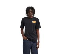 T-Shirt ELEMENT "Timber Canned", Herren, Gr. M, gelb (flint schwarz), Obermaterial: 100% Baumwolle., Shirts T-Shirt (41607321-M) flint schwarz