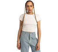 Element Lowcase Crop T-Shirt oat milk Damen Gr. S