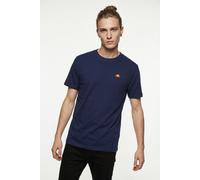ellesse Herren T-Shirt - CASSICA, Kurzarm, Rundhals, Logo, Baumwolle, einfarbig Dunkelblau L