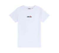 T-Shirt ELLESSE "DURARE 2 TEE", Mädchen, Gr. 128/134 (8/9), weiß, Jersey, Obermaterial: 100% Baumwolle, unifarben, Basic normal, Rundhals, Shirts T-Shirt, mit Kurzarm, aus Baumwolle (52666145-128) wei