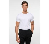 T-Shirt ETERNA, Herren, Gr. M, weiß, 70% Baumwolle, 30% Lyocell, lässig geschnitten, Shirts T-Shirt (66624109-M) weiß