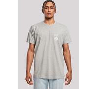 T-Shirt F4NT4STIC "ACDC Lightning Bolt", Damen, Gr. 4XL, grau (erdgrau), Obermaterial: 100% Baumwolle, regular fit, Rundhals, ohne Bündchen, Shirts T-Shirt, Premium Qualität (38962039-4XL) erdgrau