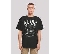 T-Shirt F4NT4STIC "ACDC Rock Band We Salute You Cannon", Damen, Gr. 5XL, schwarz, Obermaterial: 100% Baumwolle, oversize, Rundhals, ohne Bündchen, Shirts T-Shirt, Print (21199307-5XL) schwarz