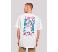 T-Shirt F4NT4STIC "Alice im Wunderland", Damen, Gr. 3XL, weiß, Obermaterial: 100% Baumwolle, oversize, Rundhals, ohne Bündchen, Shirts T-Shirt, Nostalgie, Retro Print, Kinderserie (21712354-XXXL) weiß