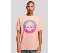 T-Shirt F4NT4STIC "Alien Kopf", Herren, Gr. 3XL, gelb (amber), Obermaterial: 100% Baumwolle, oversize, Rundhals, ohne Bündchen, Shirts T-Shirt, Premium Qualität (19883256-XXXL) amber