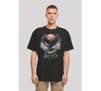 T-Shirt F4NT4STIC "Basketball Adler", Damen, Gr. XL, schwarz, Obermaterial: 100% Baumwolle, oversize, Rundhals, ohne Bündchen, Shirts T-Shirt, Print (79660732-XL) schwarz
