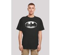 T-Shirt F4NT4STIC "Batman Spot Logo", Herren, Gr. XS, schwarz, Obermaterial: 100% Baumwolle, oversize, Rundhals, ohne Bündchen, Shirts T-Shirt, Print (83247648-XS) schwarz