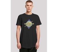 T-Shirt F4NT4STIC "Big Bang Theory The Comic Center", Damen, Gr. M, schwarz, Obermaterial: 100% Baumwolle, regular fit, Rundhals, ohne Bündchen, Shirts T-Shirt, Herren,Premium Merch,Lang,Longshirt,Bed