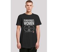 T-Shirt F4NT4STIC "Big Bang Theory The Universe Of All Women", Herren, Gr. XL, schwarz, Obermaterial: 100% Baumwolle, regular fit, Rundhals, ohne Bündchen, Shirts T-Shirt, Herren,Premium Merch,Lang,Lo