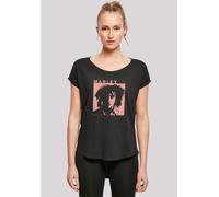 T-Shirt F4NT4STIC "Bob Marley Reggae Music by Rock Off", Damen, Gr. XL, schwarz, Obermaterial: 100% Baumwolle, regular fit, Rundhals, ohne Bündchen, Shirts T-Shirt, Premium Qualität, Musik (15192517-X