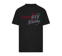 T-Shirt F4NT4STIC "Castrol Vintage Distressed GTX Racing", Herren, Gr. M, schwarz, Obermaterial: 100% Baumwolle, regular fit, Rundhals, ohne Bündchen, Shirts T-Shirt, Official Merch (49079046-M) schwa