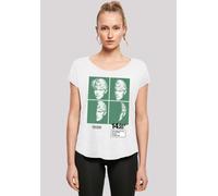 T-Shirt F4NT4STIC "David Bowie 1983 Concert Poster'", Damen, Gr. 4XL, weiß, Obermaterial: 100% Baumwolle, regular fit, Rundhals, ohne Bündchen, Shirts T-Shirt, Print (78966542-4XL) weiß