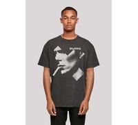 T-Shirt F4NT4STIC "David Bowie Oversize T-Shirt", Herren, Gr. XL, schwarz, Obermaterial: 100% Baumwolle, oversize, Rundhals, ohne Bündchen, Shirts T-Shirt, Print (21345821-XL) schwarz