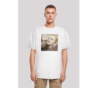 T-Shirt F4NT4STIC "David Bowie Rock Music Hunky Dory", Damen, Gr. 5XL, weiß, Obermaterial: 100% Baumwolle, oversize, Rundhals, ohne Bündchen, Shirts T-Shirt, Print (31361746-5XL) weiß