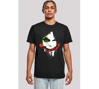T-Shirt F4NT4STIC "DC Comics Batman Arkham City Joker", Damen, Gr. XL, schwarz, Obermaterial: 100% Baumwolle, regular fit, Rundhals, ohne Bündchen, Shirts T-Shirt, Print (36903012-XL) schwarz