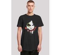 T-Shirt F4NT4STIC "DC Comics Batman Arkham City Joker Face", Damen, Gr. M, schwarz, Obermaterial: 100% Baumwolle, regular fit, Rundhals, ohne Bündchen, Shirts T-Shirt, Print (79296567-M) schwarz