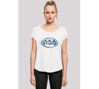 T-Shirt F4NT4STIC "DC Comics Batman Japanese Logo White", Damen, Gr. S, weiß, Obermaterial: 100% Baumwolle, regular fit, Rundhals, ohne Bündchen, Shirts T-Shirt, Print (70095825-S) weiß