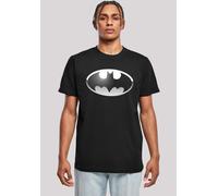 T-Shirt F4NT4STIC "DC Comics Batman Spot Logo", Damen, Gr. XL, schwarz, Obermaterial: 100% Baumwolle, regular fit, Rundhals, ohne Bündchen, Shirts T-Shirt, Herren,Premium Merch,Regular-Fit,Basic,Bedru