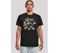 T-Shirt F4NT4STIC "DC Comics Batman The Original Mancave", Herren, Gr. S, schwarz, Obermaterial: 100% Baumwolle, regular fit, Rundhals, ohne Bündchen, Shirts T-Shirt, Print (29156366-S) schwarz