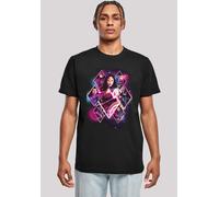 T-Shirt F4NT4STIC "DC Comics Justice League Superhelden", Damen, Gr. M, schwarz, Obermaterial: 100% Baumwolle, regular fit, Rundhals, ohne Bündchen, Shirts T-Shirt, Herren,Premium Merch,Regular-Fit,Ba