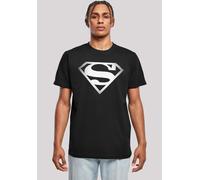 T-Shirt F4NT4STIC "DC Comics Superman Spot Logo", Herren, Gr. 5XL, schwarz, Obermaterial: 100% Baumwolle, regular fit, Rundhals, ohne Bündchen, Shirts T-Shirt, Herren,Premium Merch,Regular-Fit,Basic,B