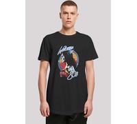 T-Shirt F4NT4STIC "DC Comics Wonder Welcome To The 80s", Herren, Gr. M, schwarz, Obermaterial: 100% Baumwolle, regular fit, Rundhals, ohne Bündchen, Shirts T-Shirt, Herren,Premium Merch,Lang,Longshirt