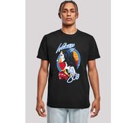 T-Shirt F4NT4STIC "DC Comics Wonder Woman 84 Welcome To The 80s", Herren, Gr. 4XL, schwarz, Obermaterial: 100% Baumwolle, regular fit, Rundhals, ohne Bündchen, Shirts T-Shirt, Herren,Premium Merch,Reg