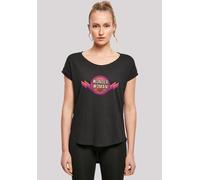 T-Shirt F4NT4STIC "DC Comics Wonder Woman Rainbow Logo", Damen, Gr. 5XL, schwarz, Obermaterial: 100% Baumwolle, regular fit, Rundhals, ohne Bündchen, Shirts T-Shirt, Print (65080222-5XL) schwarz