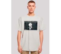 T-Shirt F4NT4STIC "Die Biene Maja Honeyflix And Chill", Herren, Gr. 4XL, grau (lightasphalt), Obermaterial: 100% Baumwolle, oversize, Rundhals, ohne Bündchen, Shirts T-Shirt, Nostalgie, Retro, Heroes 