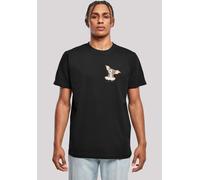 T-Shirt F4NT4STIC "Die Gremlins Gizmo Kleine Monster", Herren, Gr. 5XL, schwarz, Obermaterial: 100% Baumwolle, regular fit, Rundhals, ohne Bündchen, Shirts T-Shirt, Print (10787837-5XL) schwarz
