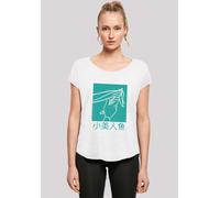 T-Shirt F4NT4STIC "Disney Arielle Arielle Hair Stroke", Damen, Gr. M, weiß, Obermaterial: 100% Baumwolle, regular fit, Rundhals, ohne Bündchen, Shirts T-Shirt, Print (93795851-M) weiß