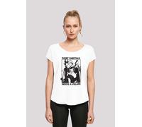 T-Shirt F4NT4STIC "Disney Classic Villains", Damen, Gr. 4XL, weiß, Obermaterial: 100% Baumwolle, regular fit, Rundhals, ohne Bündchen, Shirts T-Shirt, Print (16178601-4XL) weiß