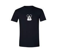 T-Shirt F4NT4STIC "Disney Micky Maus Unisex T-Shirt", Damen, Gr. 3XL, schwarz, Obermaterial: 100% Baumwolle, regular fit, Rundhals, ohne Bündchen, Shirts T-Shirt, Fan, Merchandise, Disney (60271468-XX