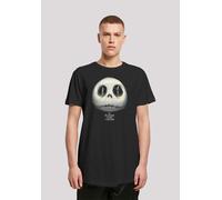 T-Shirt F4NT4STIC "Disney Nightmare Before Christmas Jacks Eyes", Damen, Gr. S, schwarz, Obermaterial: 100% Baumwolle, regular fit, Rundhals, ohne Bündchen, Shirts T-Shirt, Herren,Premium Merch,Lang,L