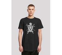 T-Shirt F4NT4STIC "Disney The Nightmare Before Christmas Misfit Love", Damen, Gr. S, schwarz, Obermaterial: 100% Baumwolle, regular fit, Rundhals, ohne Bündchen, Shirts T-Shirt, Print (33626869-S) sch