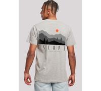 T-Shirt F4NT4STIC "Escape Discover the World Forest Landscape", Herren, Gr. 3XL, grau (erdgrau), Obermaterial: 100% Baumwolle, regular fit, Rundhals, ohne Bündchen, Shirts T-Shirt, Discover the World 
