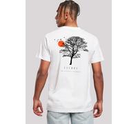 T-Shirt F4NT4STIC "Escape Discover the World Tree Birds", Damen, Gr. XXL, weiß, Obermaterial: 100% Baumwolle, regular fit, Rundhals, ohne Bündchen, Shirts T-Shirt, Premium Qualität, ESCAPE Collection