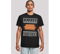T-Shirt F4NT4STIC "FRIENDS TV Serie Isle Couch", Damen, Gr. XL, schwarz, Obermaterial: 100% Baumwolle, regular fit, Rundhals, ohne Bündchen, Shirts T-Shirt, Herren,Premium Merch,Regular-Fit,Basic,Bedr